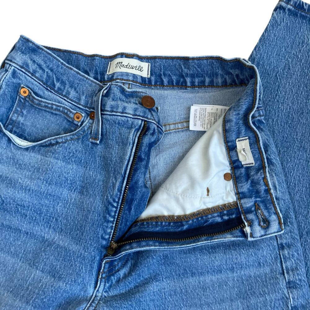 Madewell Sz 25 Balloon Jeans in Whistler Wash Light Wash 90s Mom Jean Retro - Picture 8 of 16